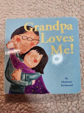 Grandpa Loves Me Board Book Marianne Richmond Baby Toddler Grandparent Gift